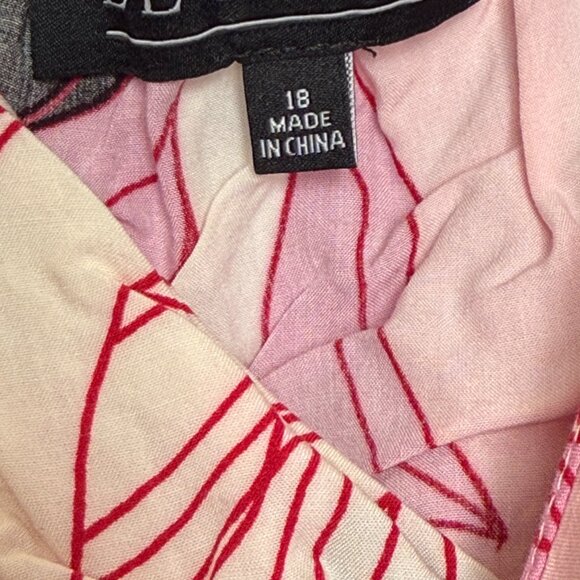 ELOQUII Balloon Sleeve Wrap Dress - Picture 2 of 4